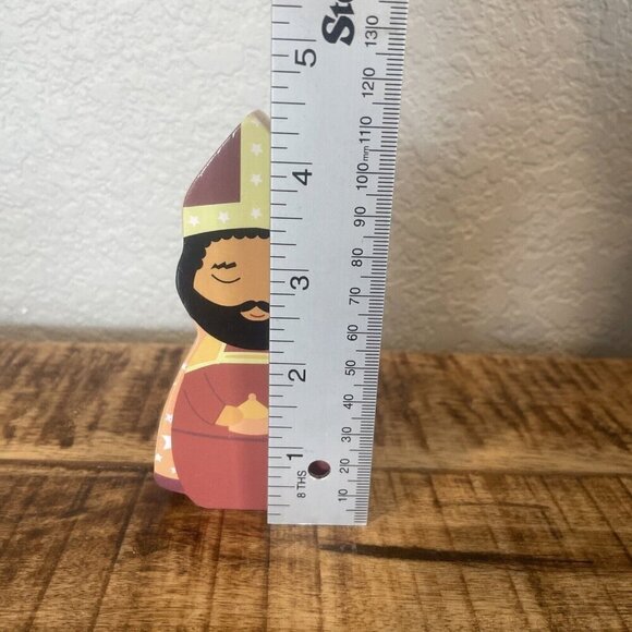 Christmas Nativity Wooden Playset King  Replacement Addition - Picture 3 of 7